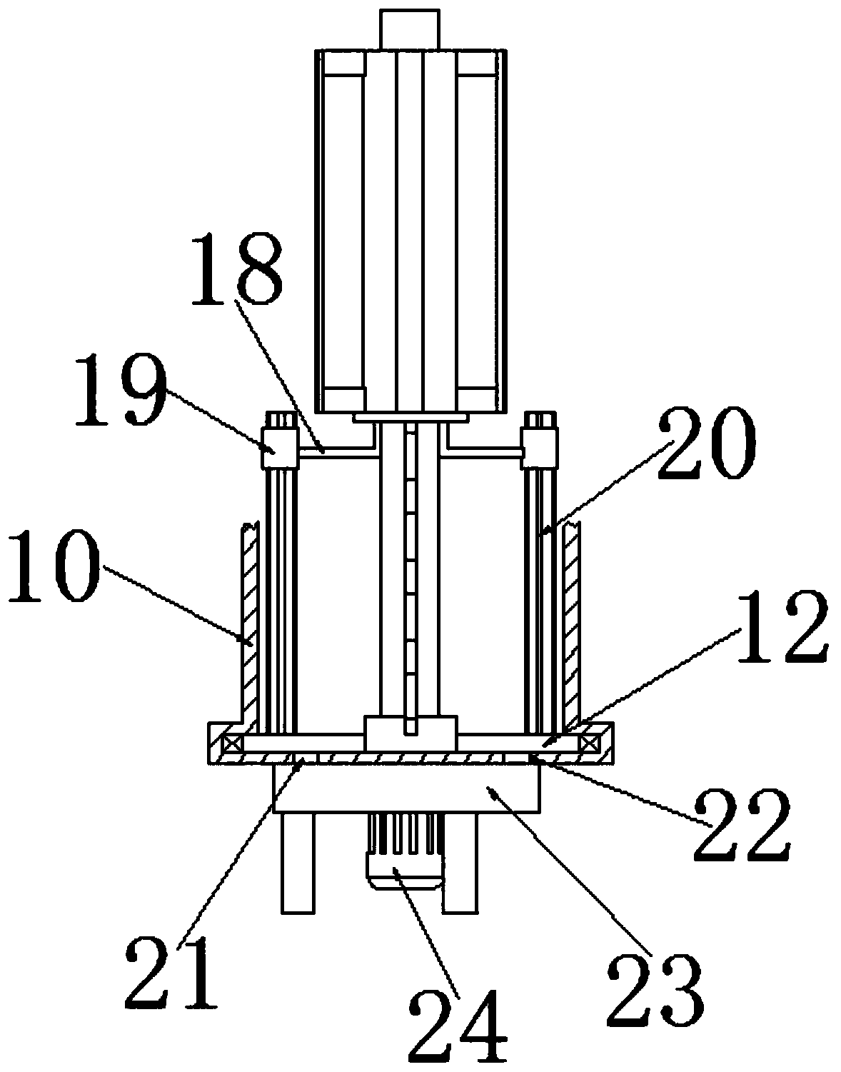 Flame-retardant wear-resistant antibacterial yarn and production process thereof