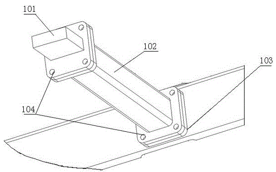 Welding process method for aluminum structure roof of EMU driver's cab