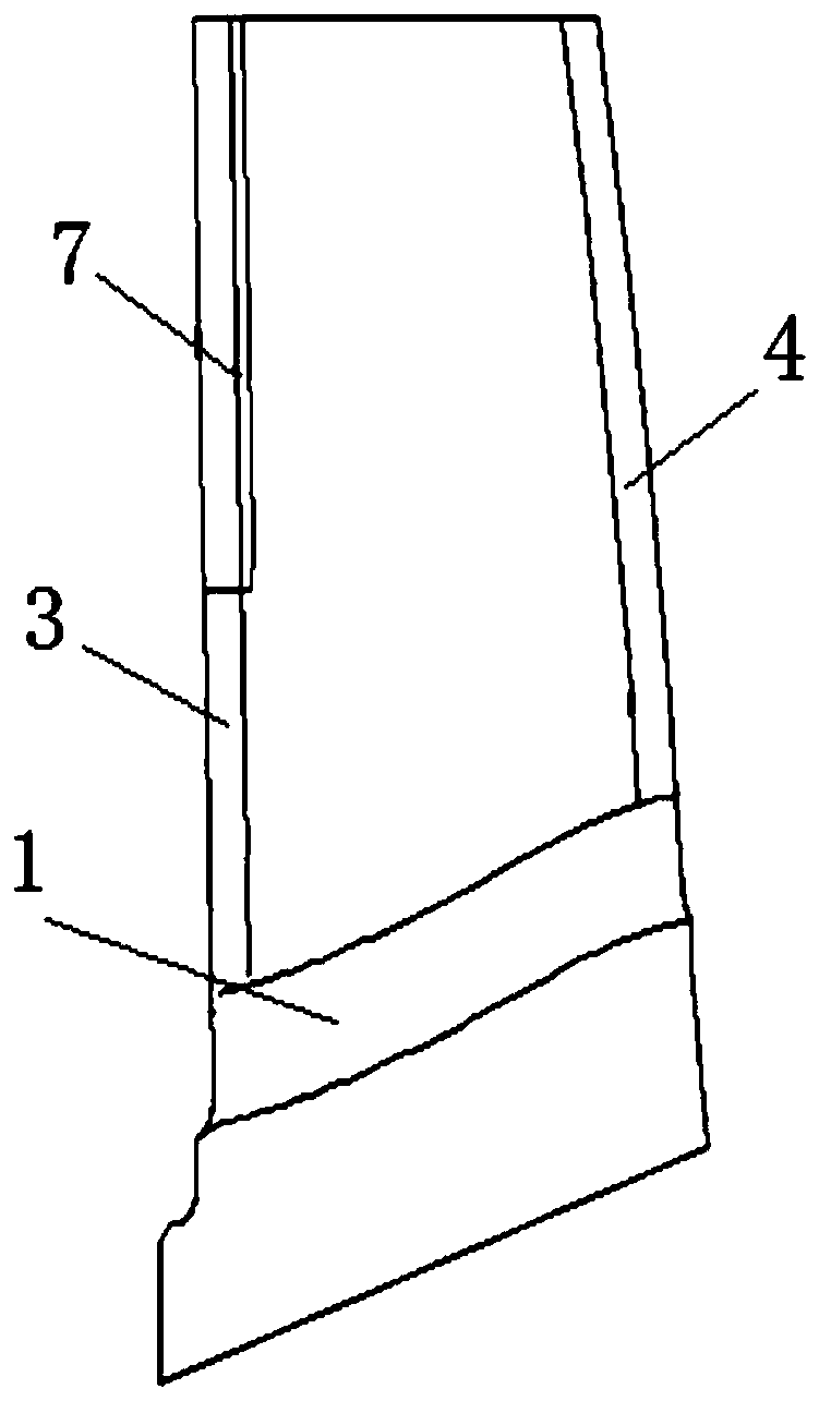 Method for prolong service life of intermetallic compound and controlling deformation through laser shock processing