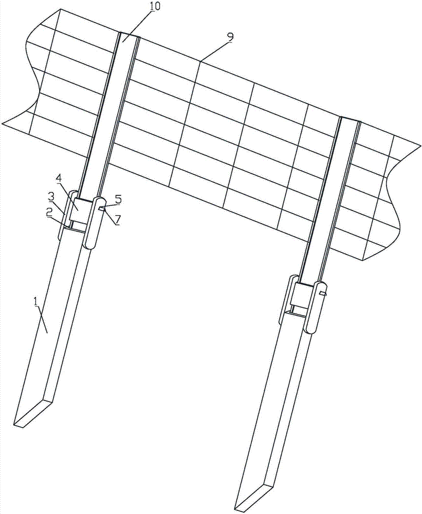 Fence flip through fixed seat