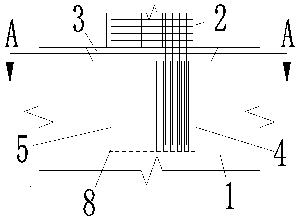 Prefabricated assembled pier column structure connected by inserting steel bars into corrugated pipes and construction method thereof