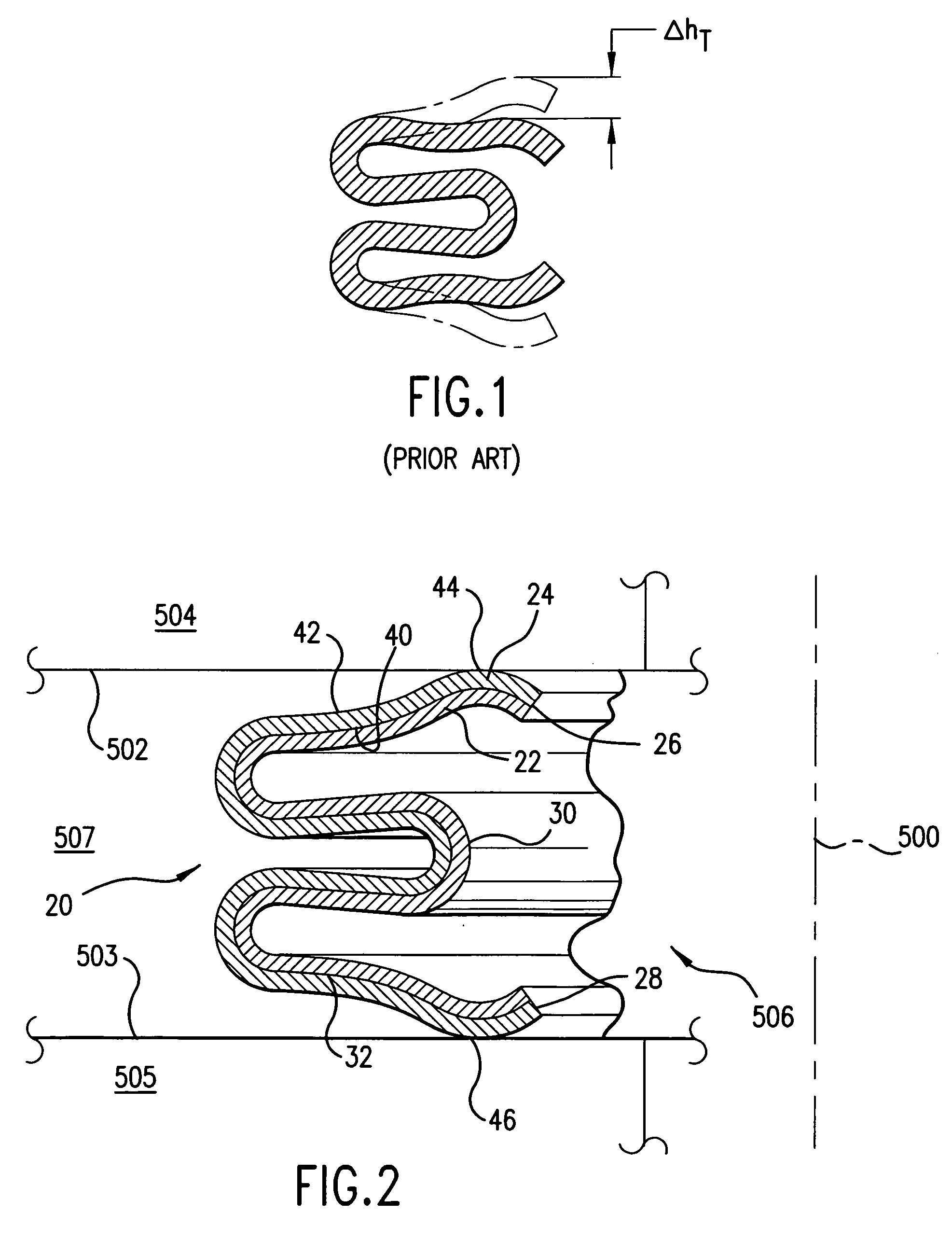 High temperature metallic seal