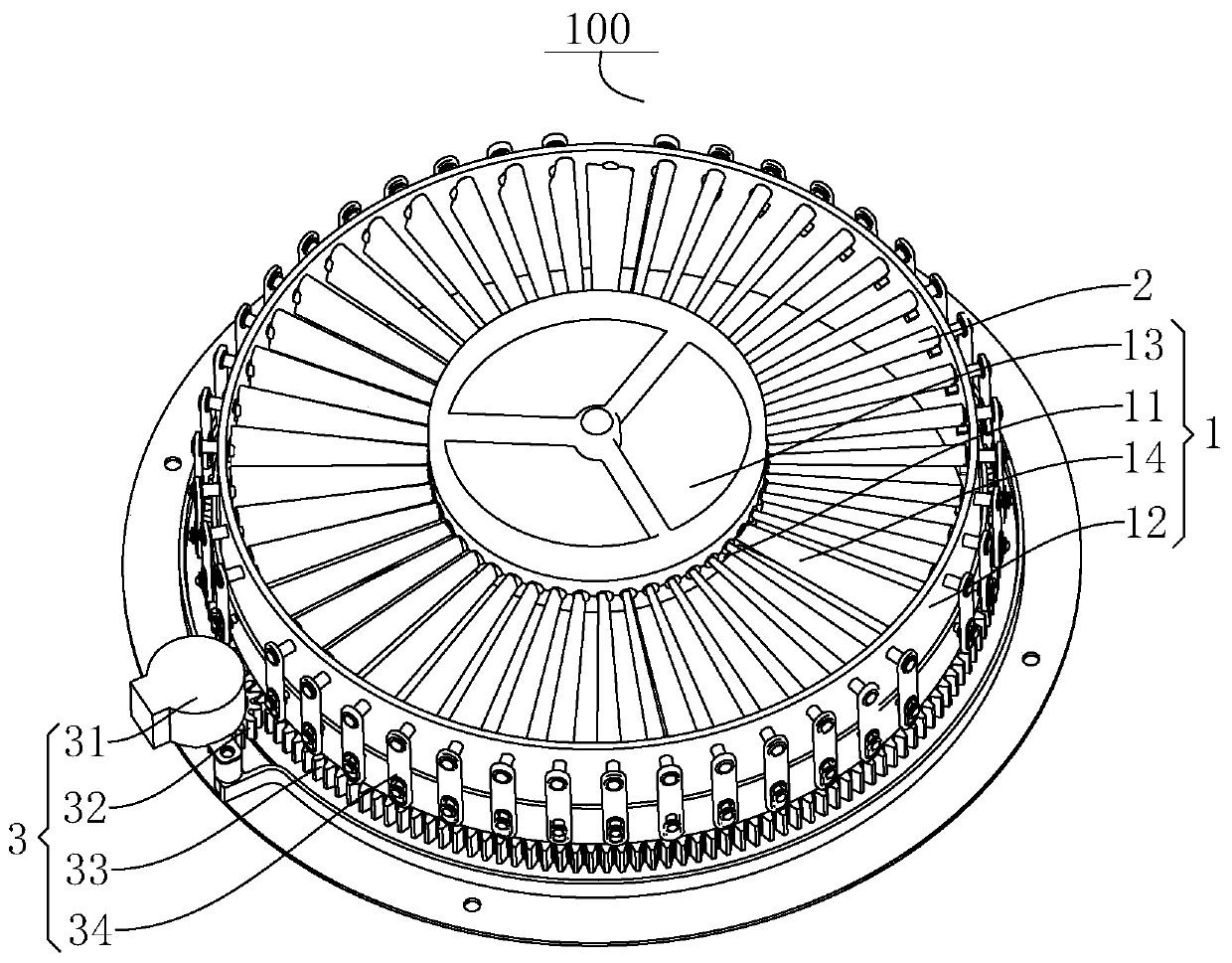 Flow guiding device for air conditioning equipment and air conditioning equipment