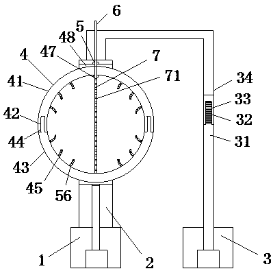 Organic binding agent for pelletizing sintered pellets and adding device of organic binding agent