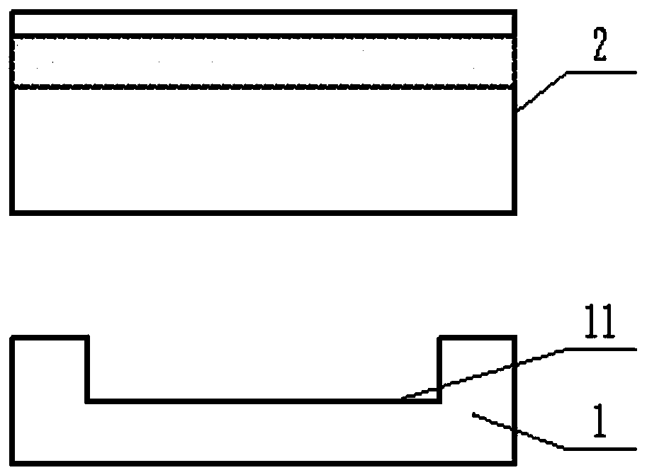 Method for forming SiO2 waveguide based on wafer bonding to realize speckle conversion and speckle converter