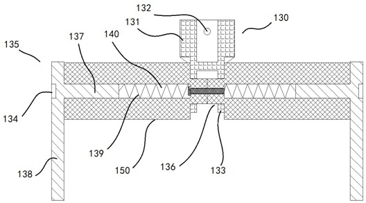 Mechanical arm external angle feedback device and mechanical arm