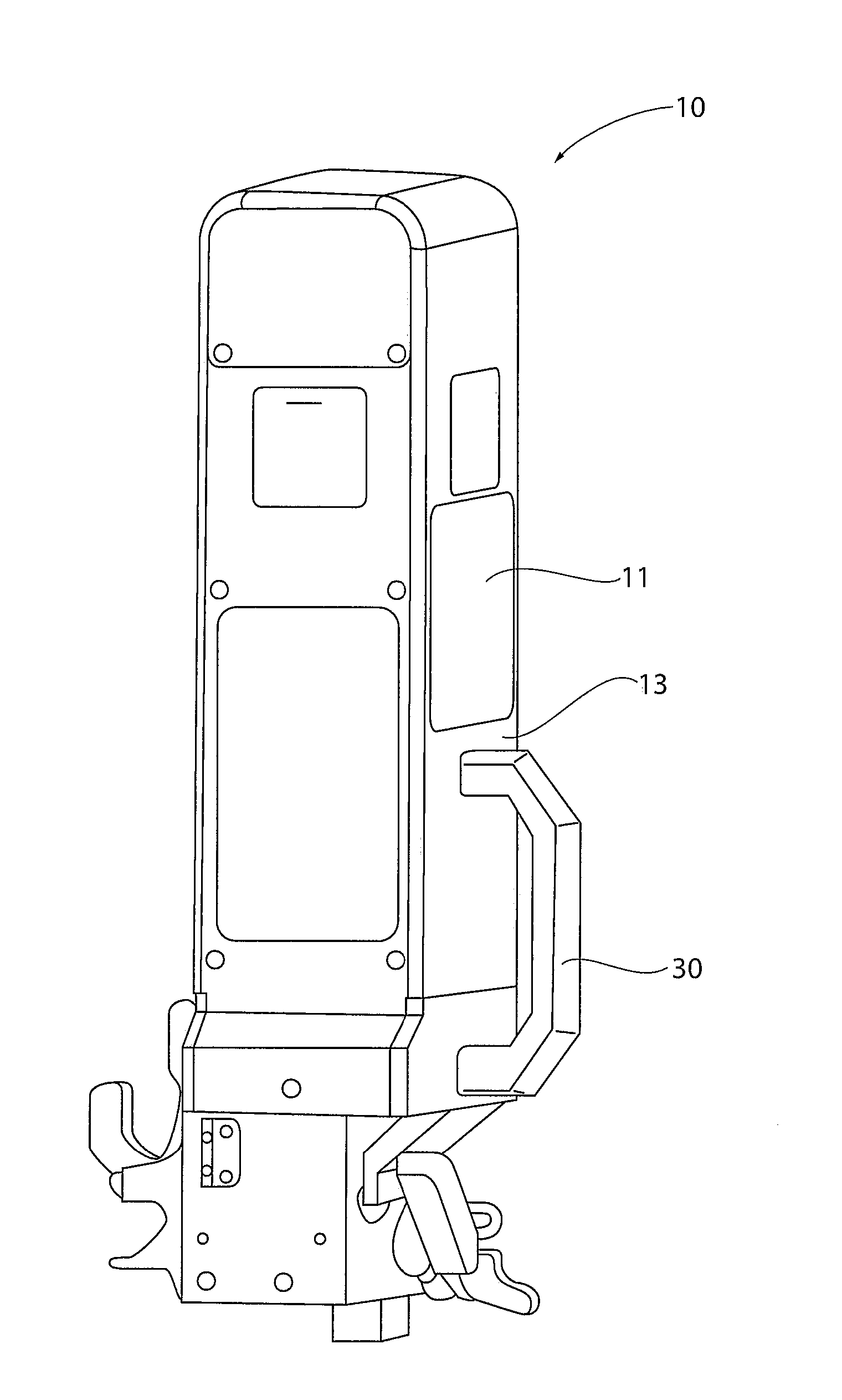 Impact Resistant End of Train Device