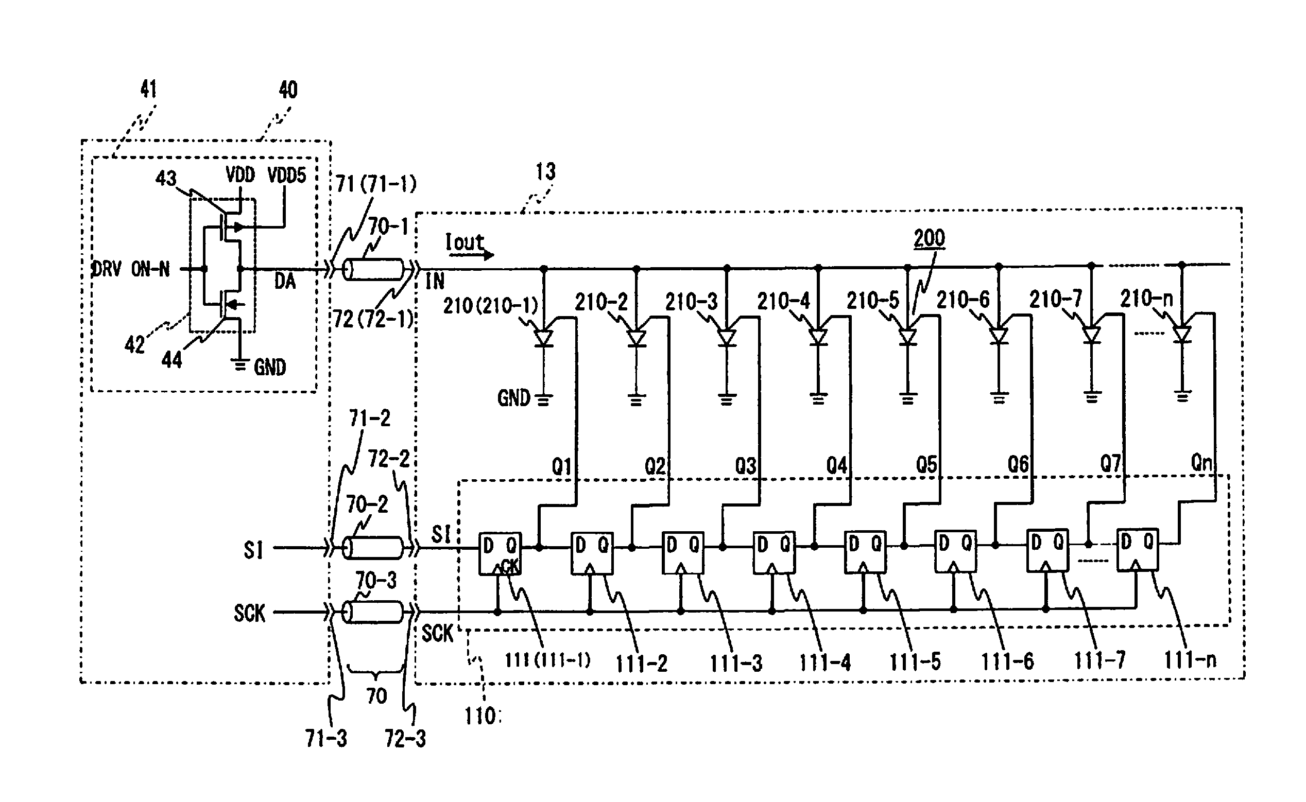 Drive device, print head and image forming apparatus