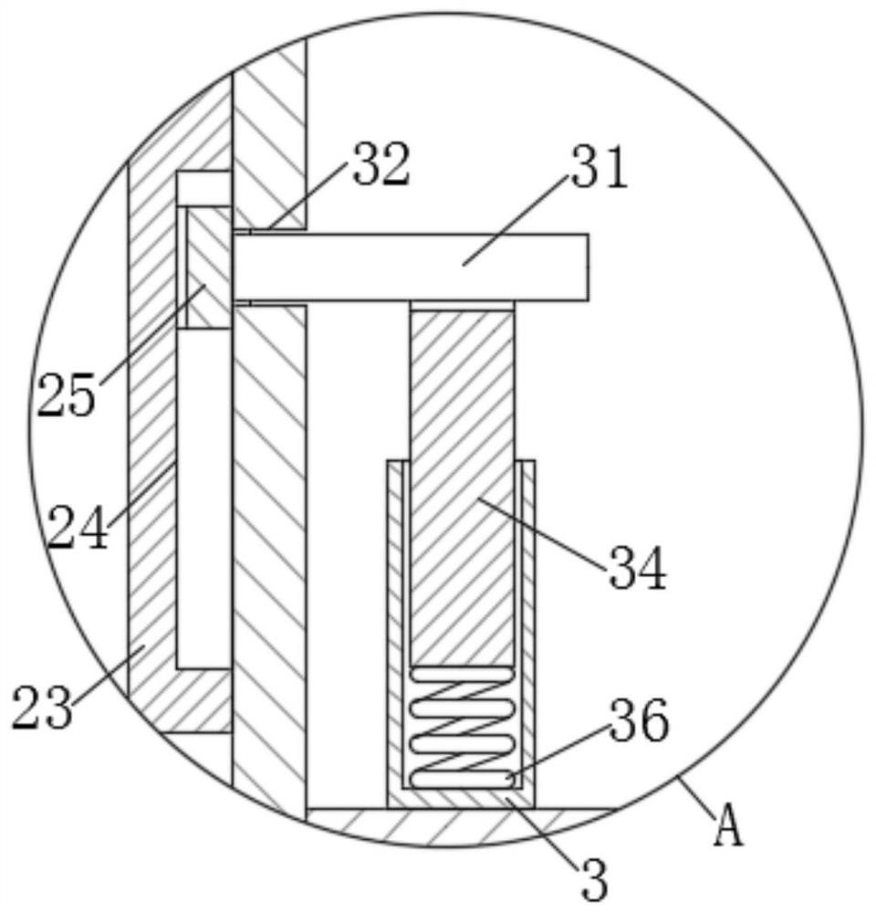 Nozzle mechanical sealing structure