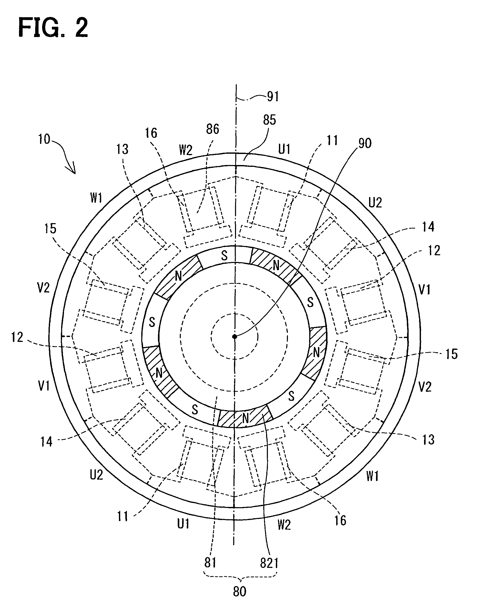 Electric power converter, driving apparatus and electric power steering apparatus