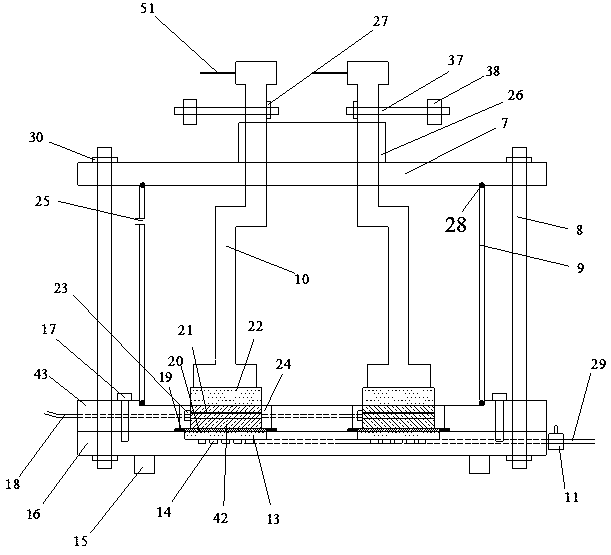 Pressure plate instrument for rapidly measuring soil water characteristic curve, and measuring method thereof