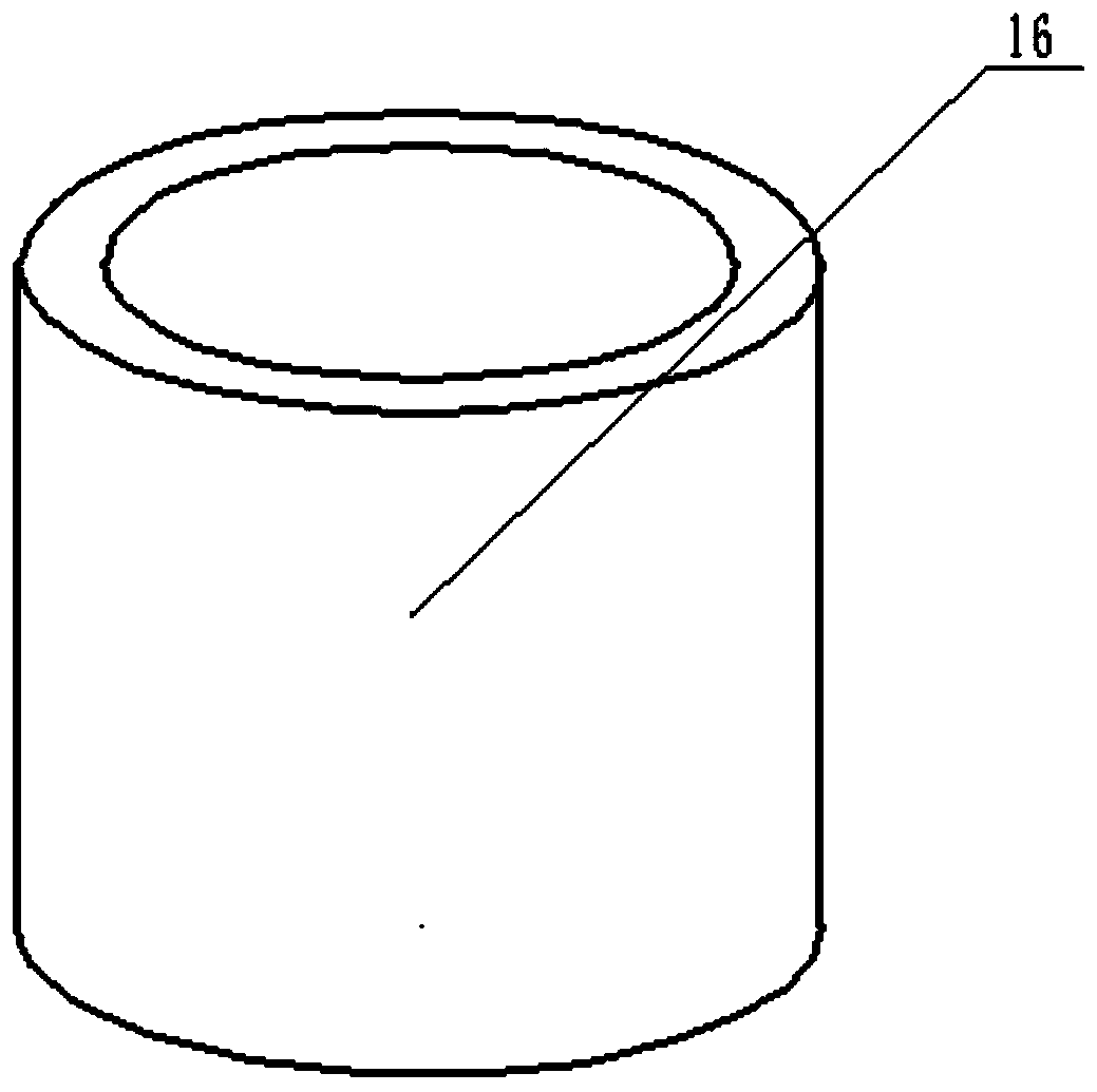 A forming device and method for complex inner and outer wall cylindrical parts