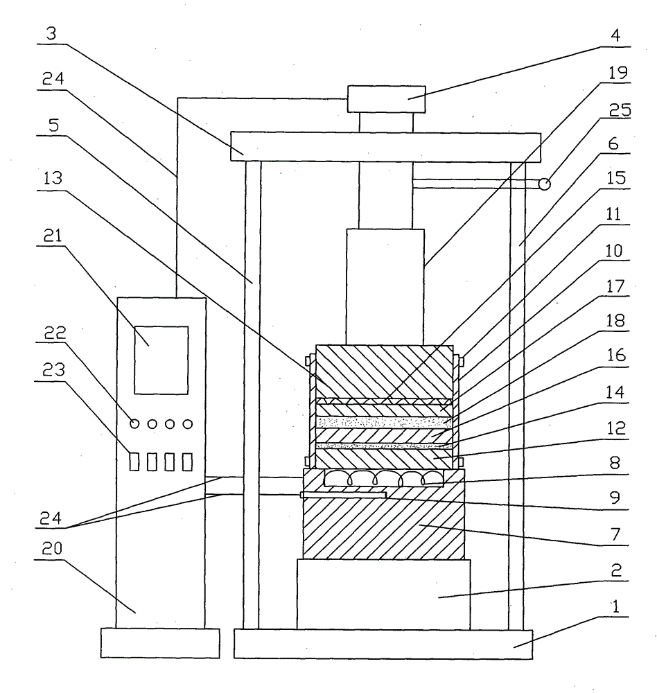 Preparation method of magnesium-aluminum layered composite plate