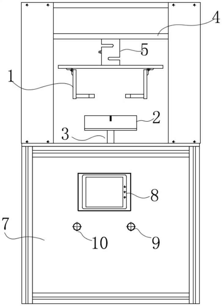 Method for testing folding life of folding electric kettle