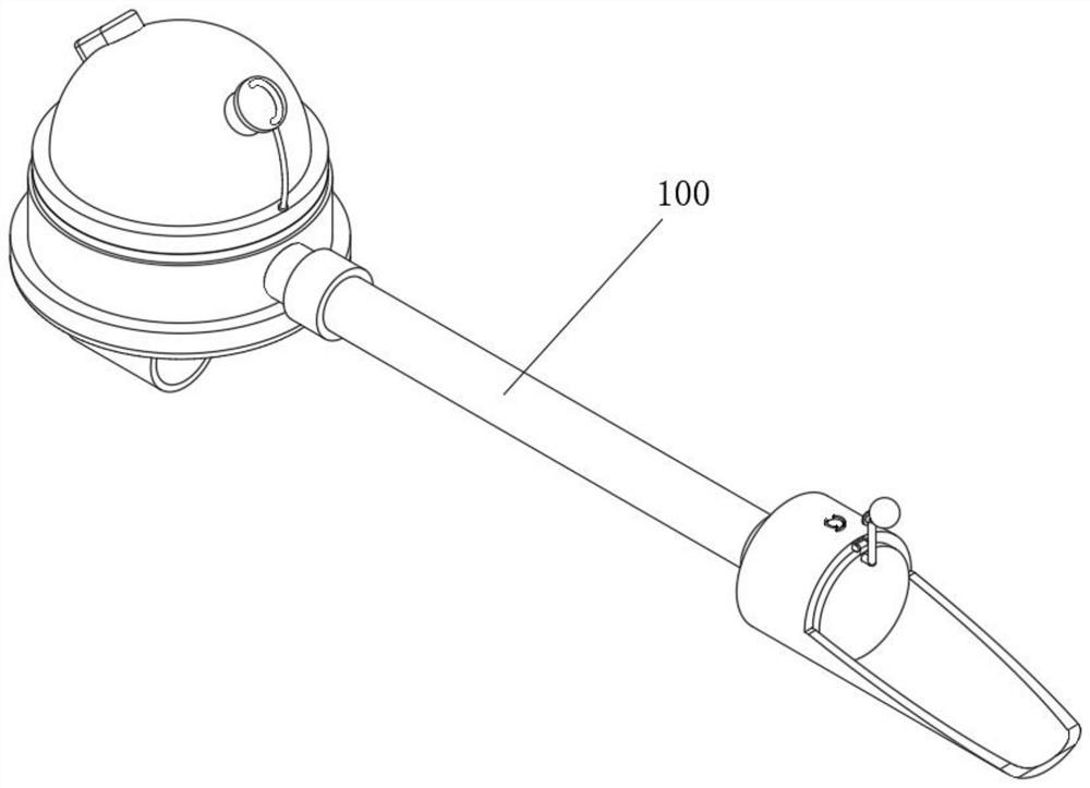 Tumor and cancer special medicine feeding device with protection function