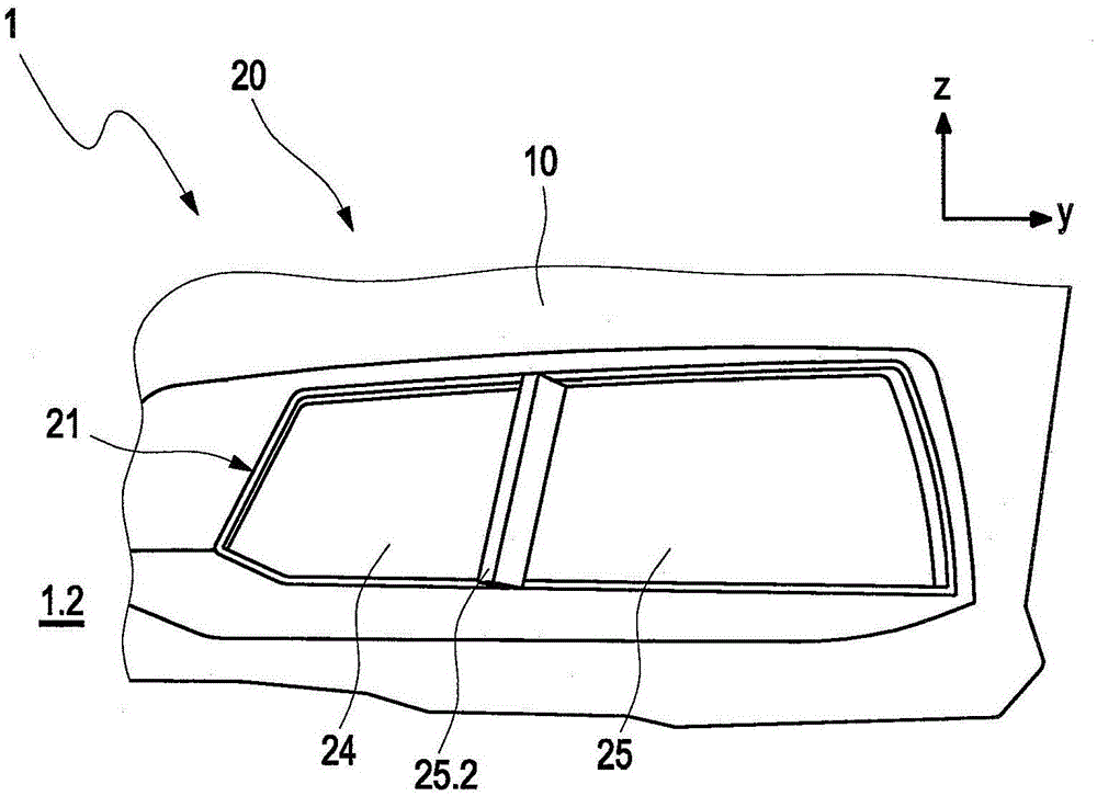 Device for air flow adjustment