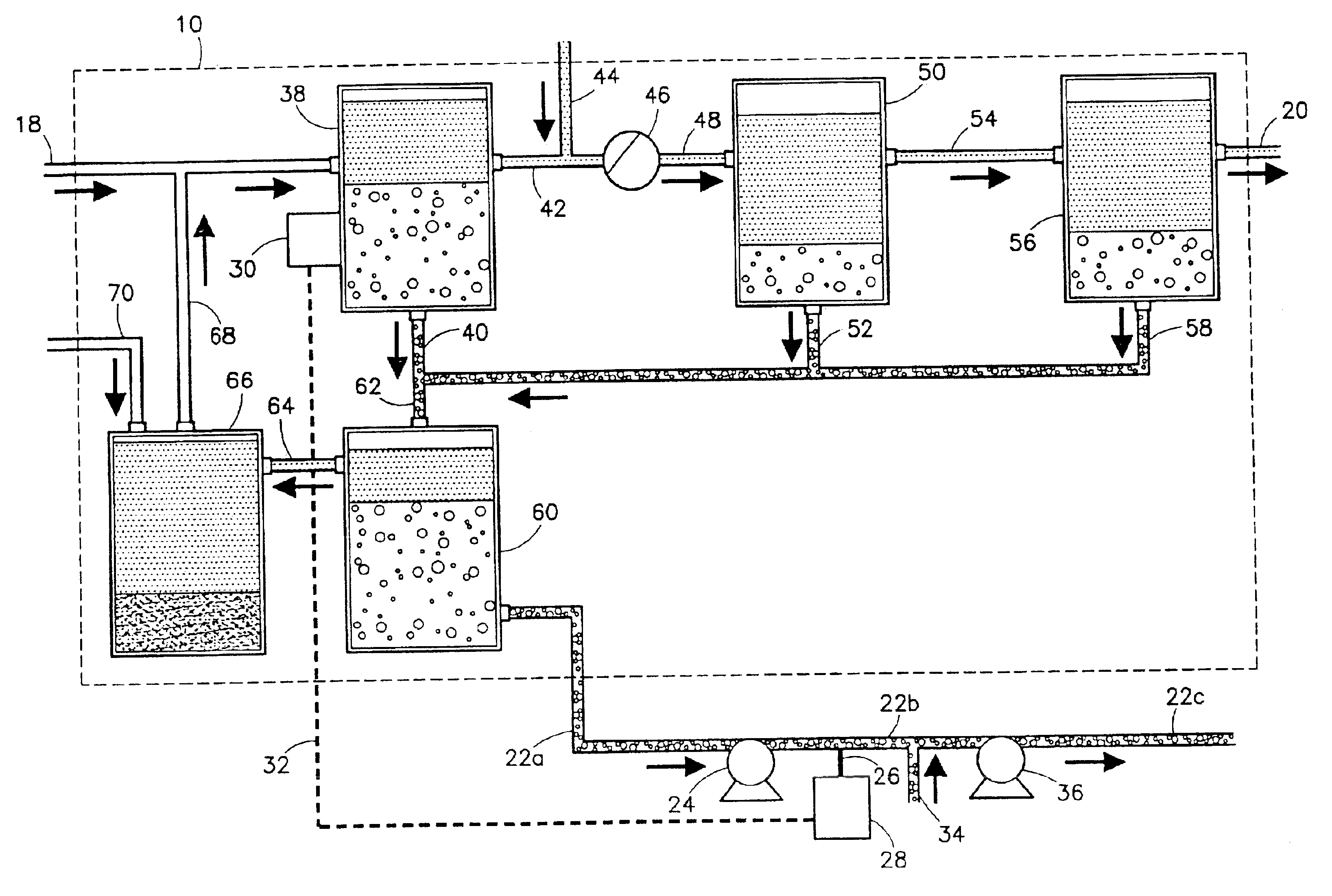 Oil field separation facility control system utilizing total organic carbon analyzer