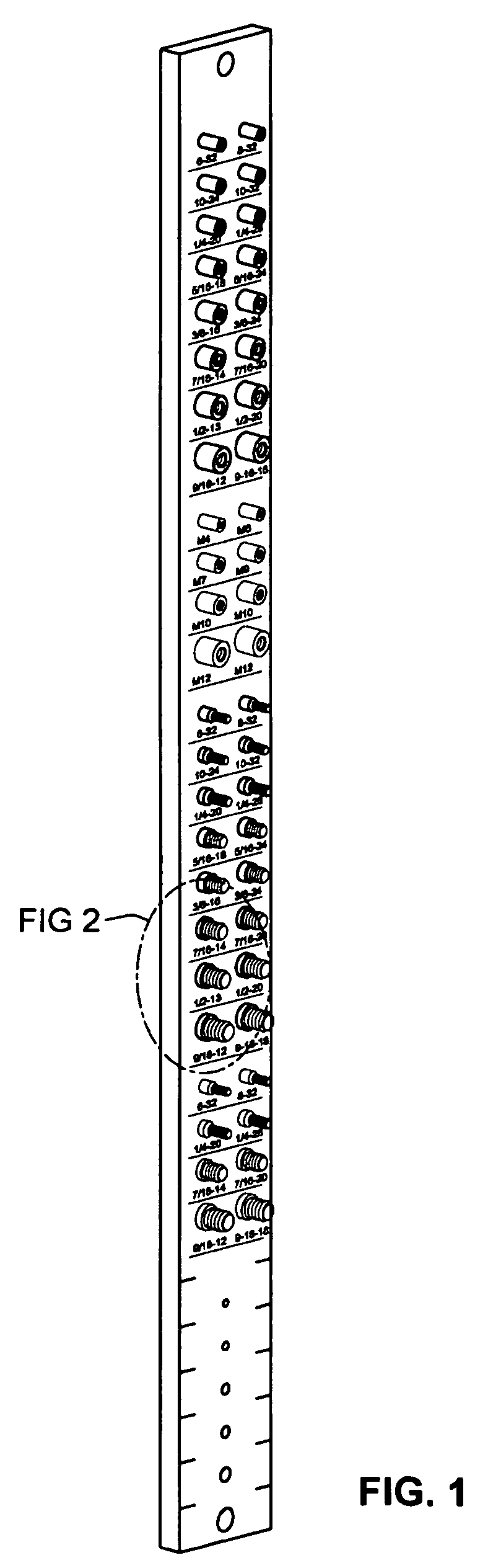 Thread gauge checker