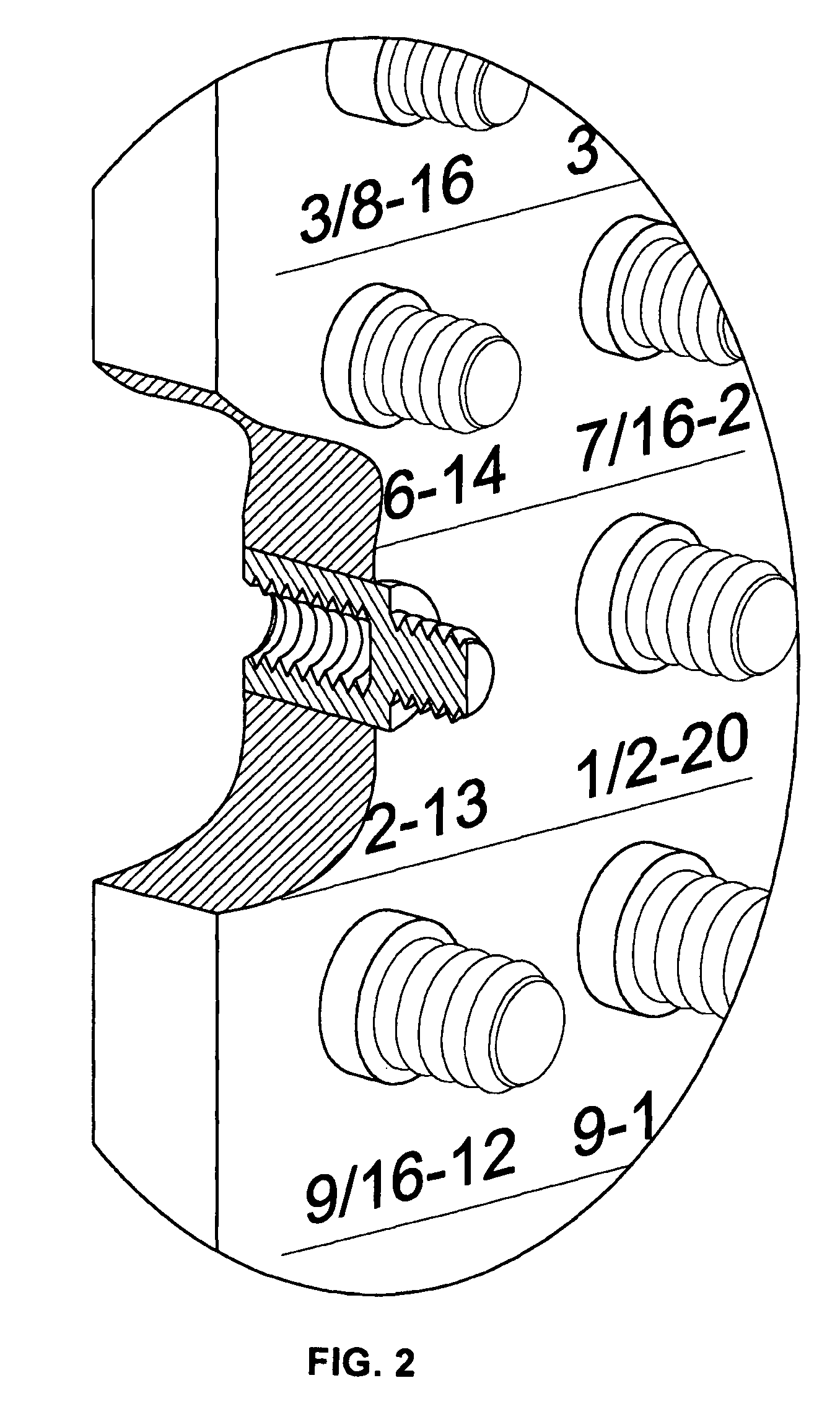 Thread gauge checker