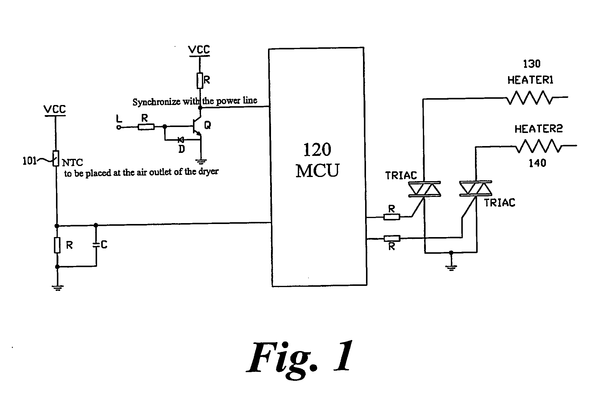 Personal care device with thermal feedback and operating conditions display