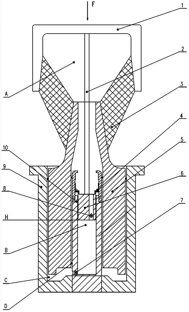 Railway vehicle axle box suspension type self-adjusting bogie