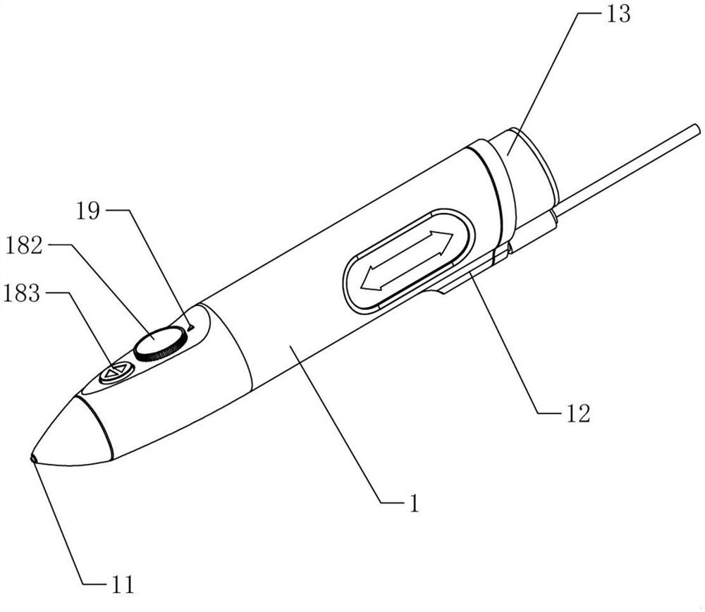 3D printing pen with dyeing structures and color changing method thereof