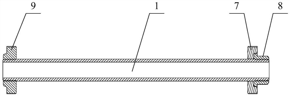 Rear wheel axle structure and mounting method