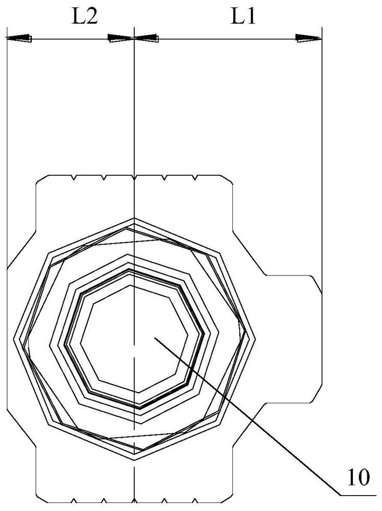 Rear wheel axle structure and mounting method