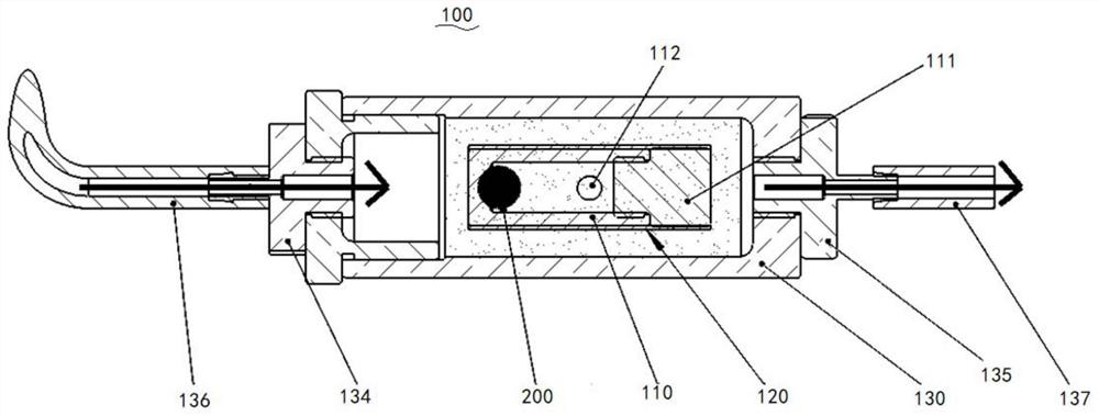 Ion mobility spectrometry trace permeation device