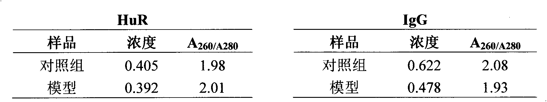 Kit for separating RNA (ribonucleic acid) bound in RNA binding protein