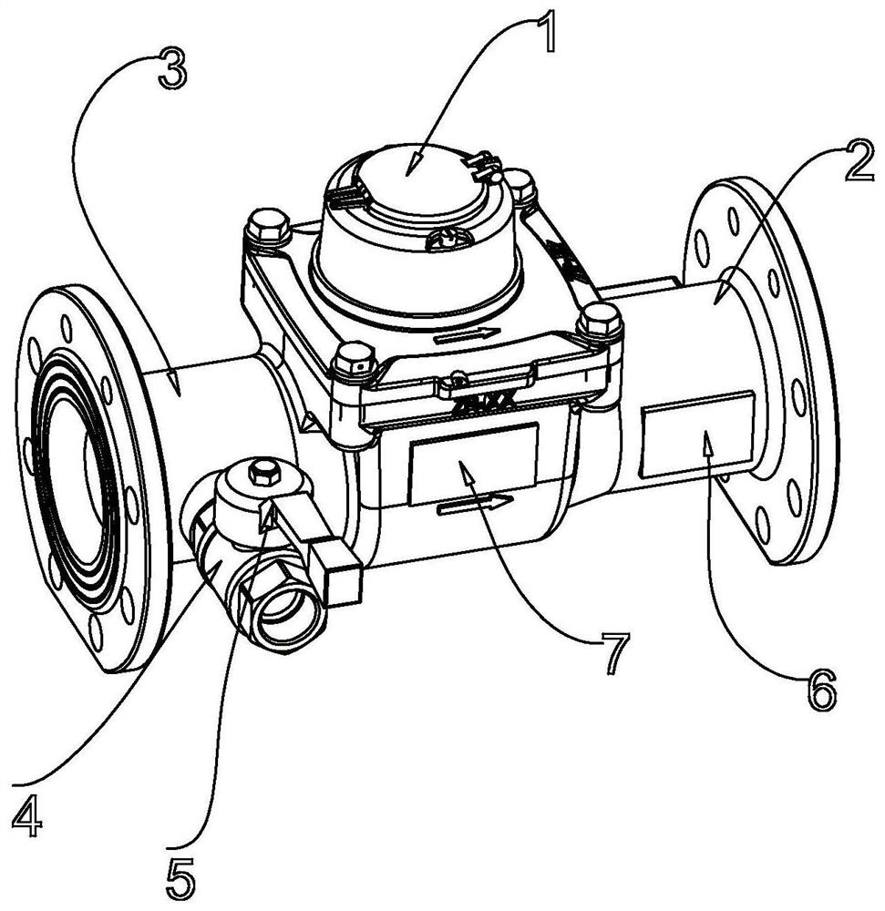 Flow meter convenient to check