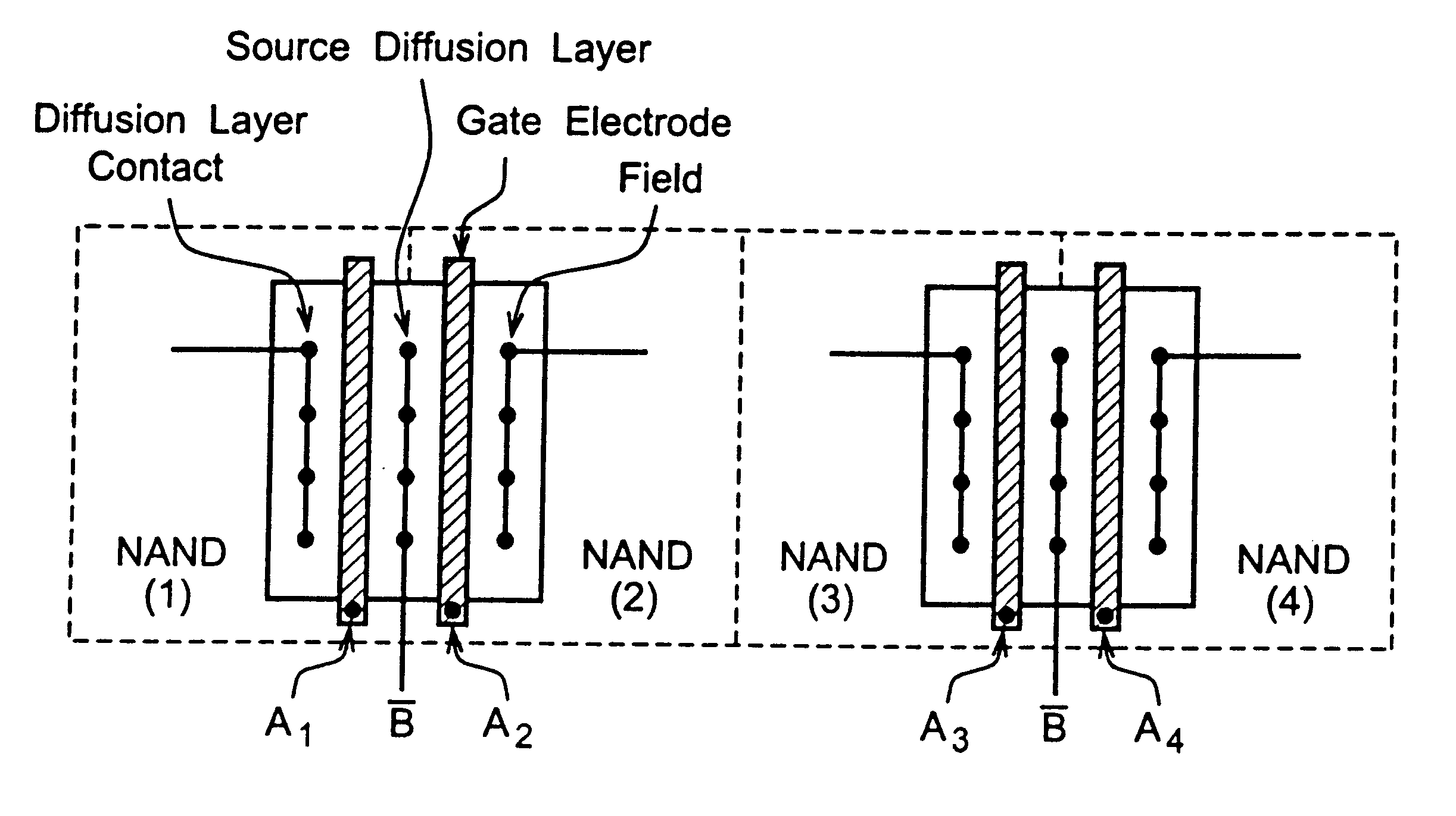 Logic circuit with single charge pulling out transistor and semiconductor integrated circuit using the same