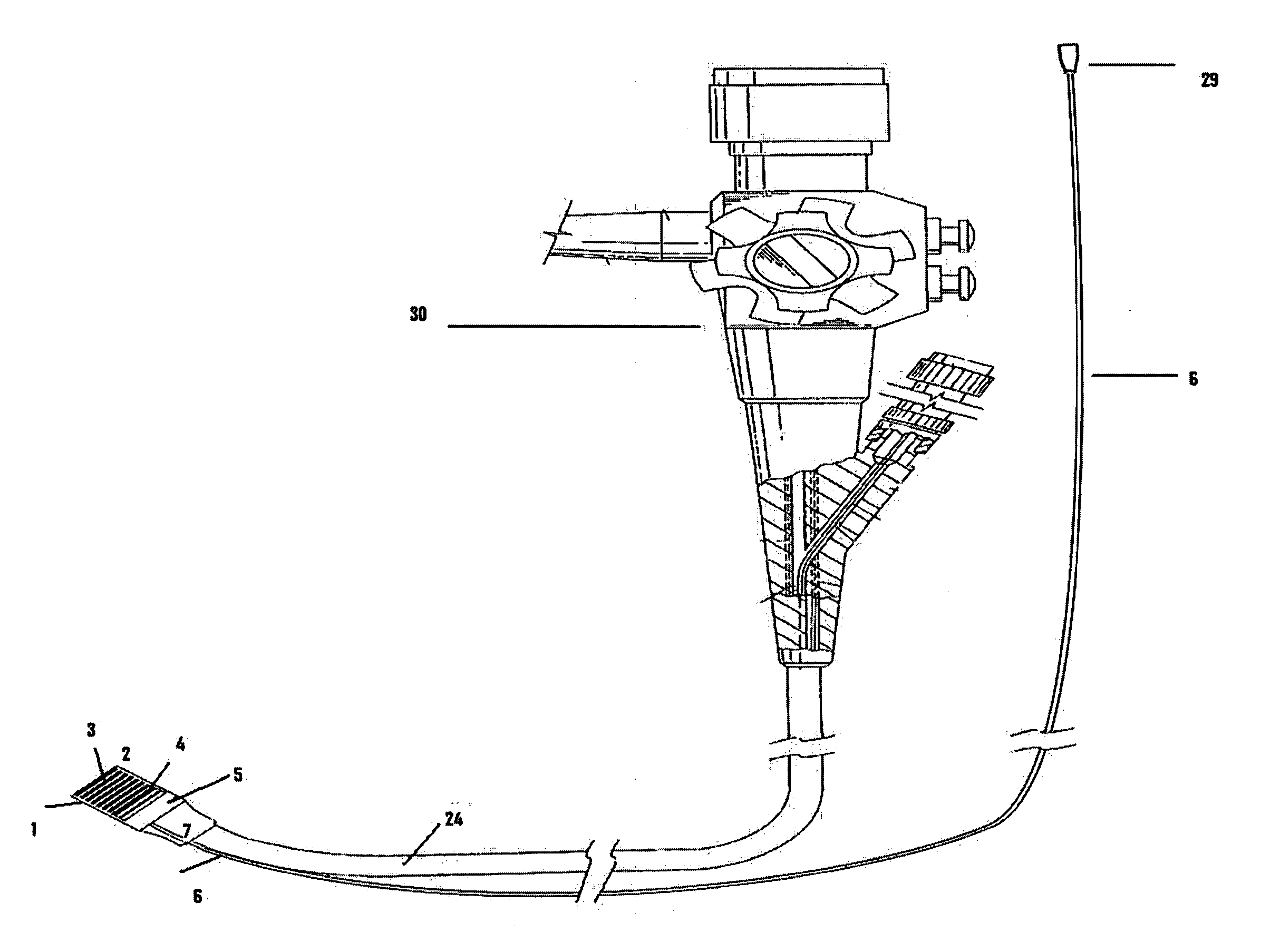 Automaticaly operated endoscopic ligating instrument