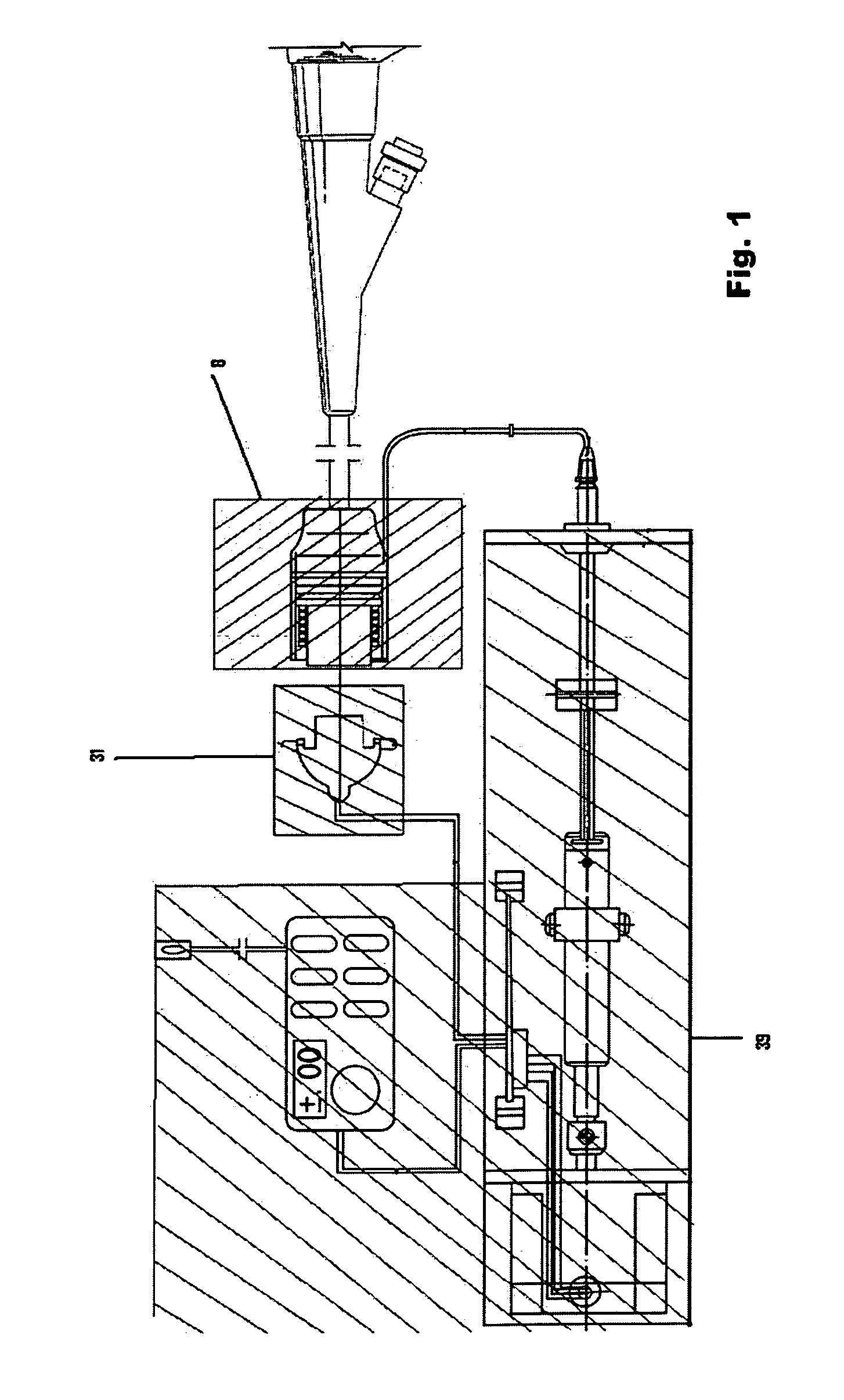 Automaticaly operated endoscopic ligating instrument