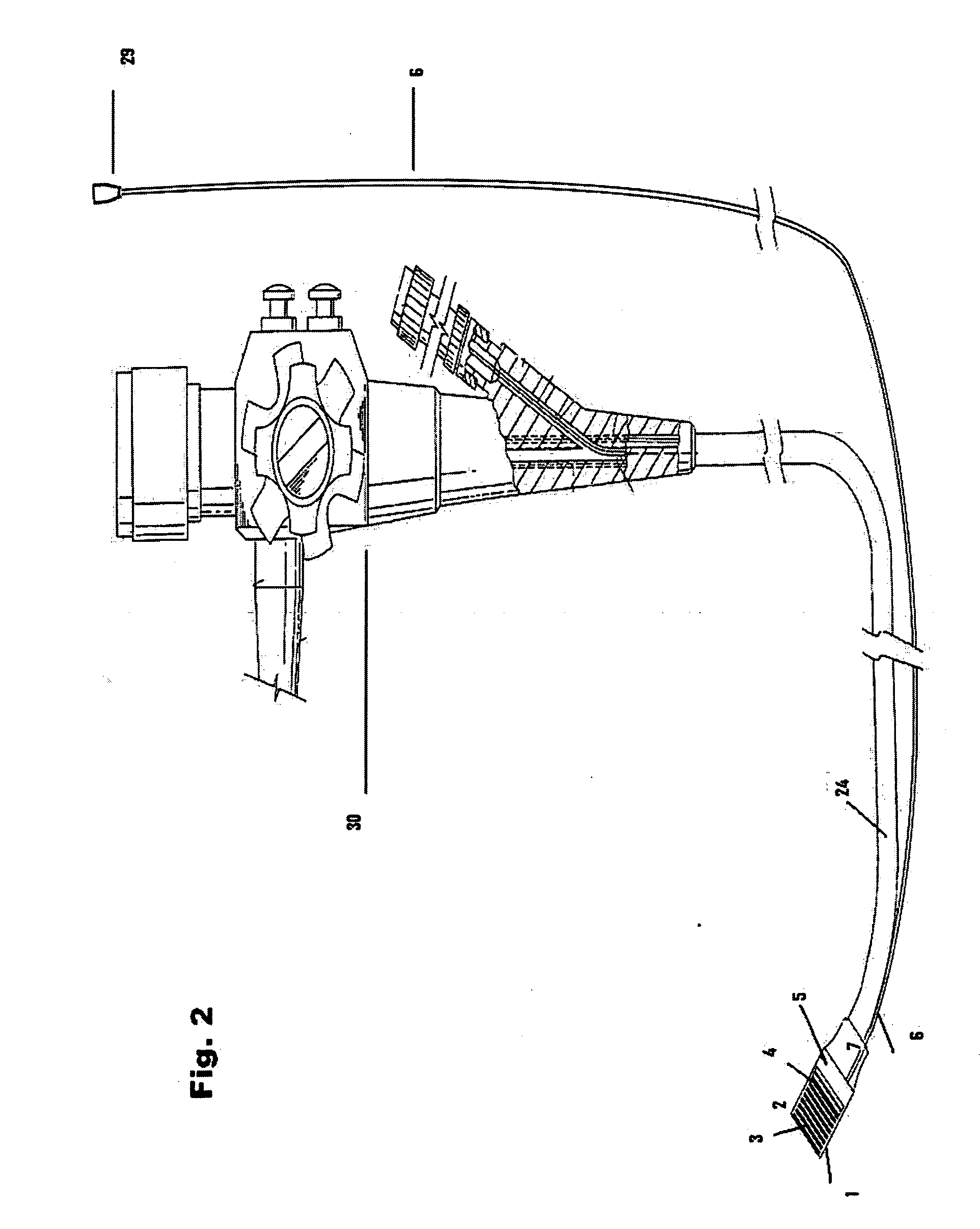 Automaticaly operated endoscopic ligating instrument