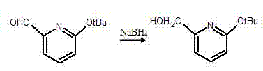 Synthesis method of pyridine derivative 2-tert-butoxy-6-methylene chloropyridine