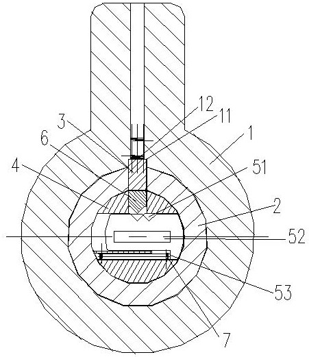 Clutch type lock head