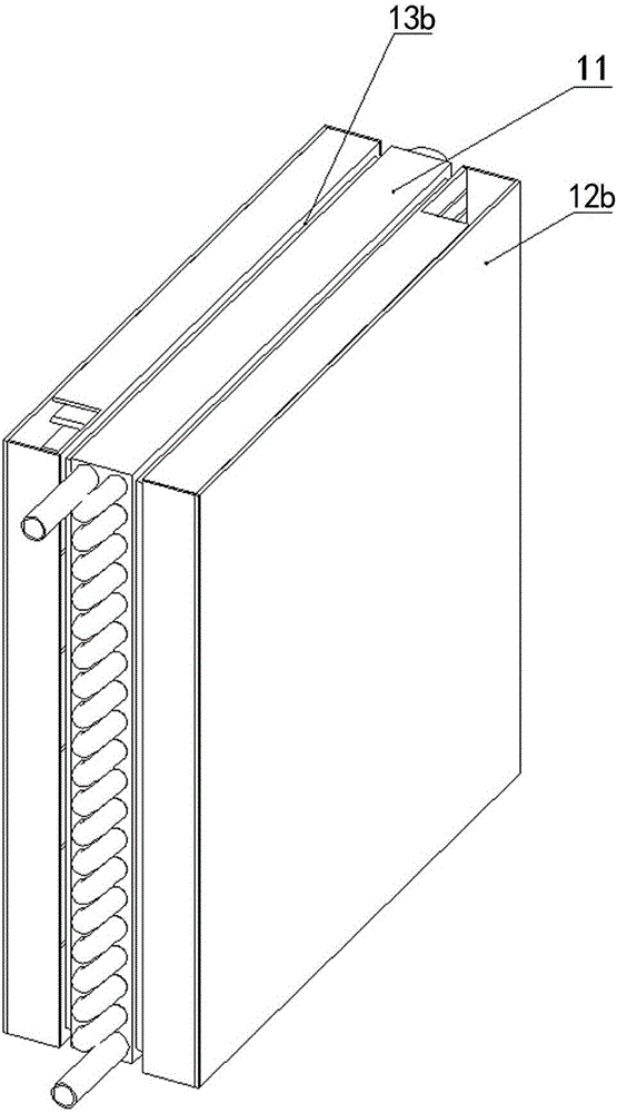 Semiconductor overlaying low-temperature energy storage refrigeration device and working method thereof