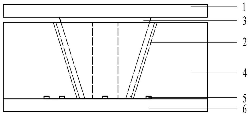 A triboelectric three-dimensional flexible tactile sensor and sensing unit