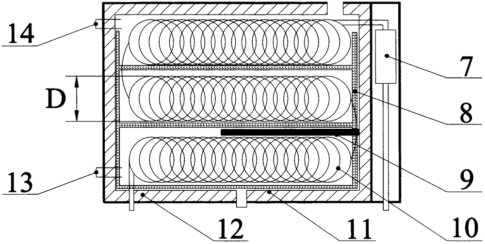 Solar water heater or electric storage water heater based on spiral pipe heat exchange