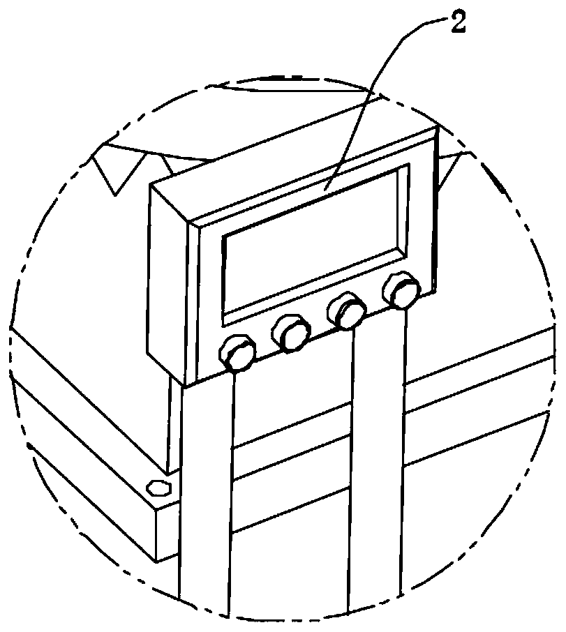 High-property T iron punching device for loudspeaker