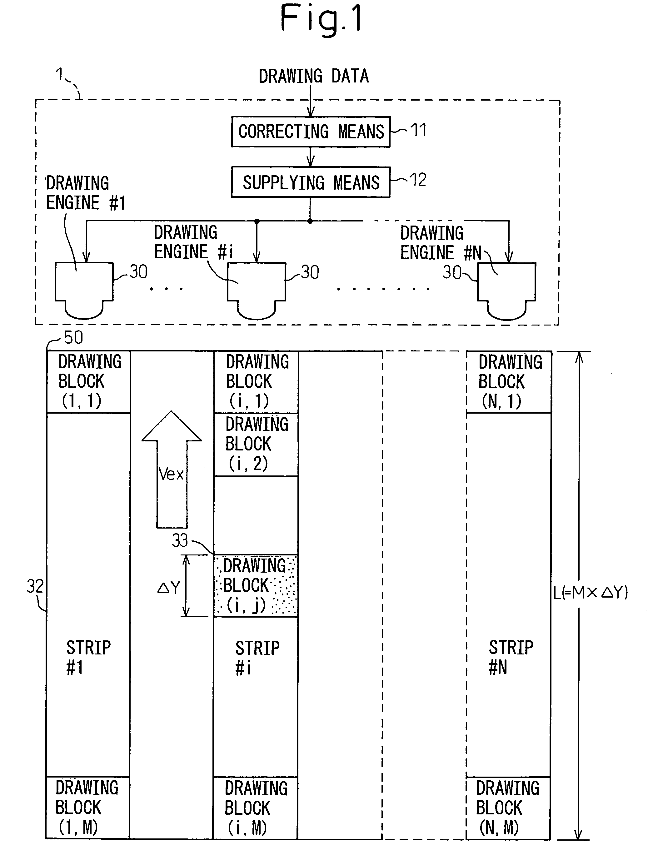 Drawing apparatus and drawing method