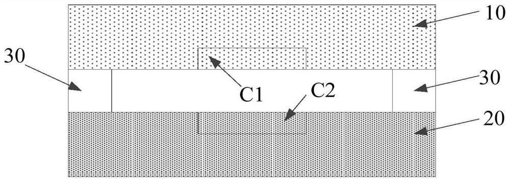 Pressure-sensitive key and electronic equipment