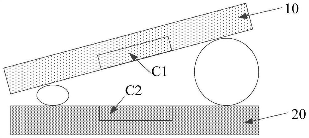 Pressure-sensitive key and electronic equipment