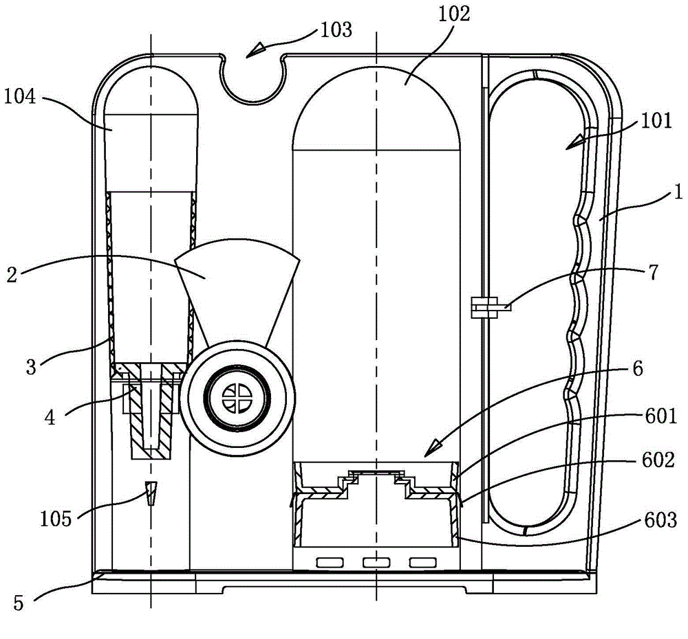 Breath training device