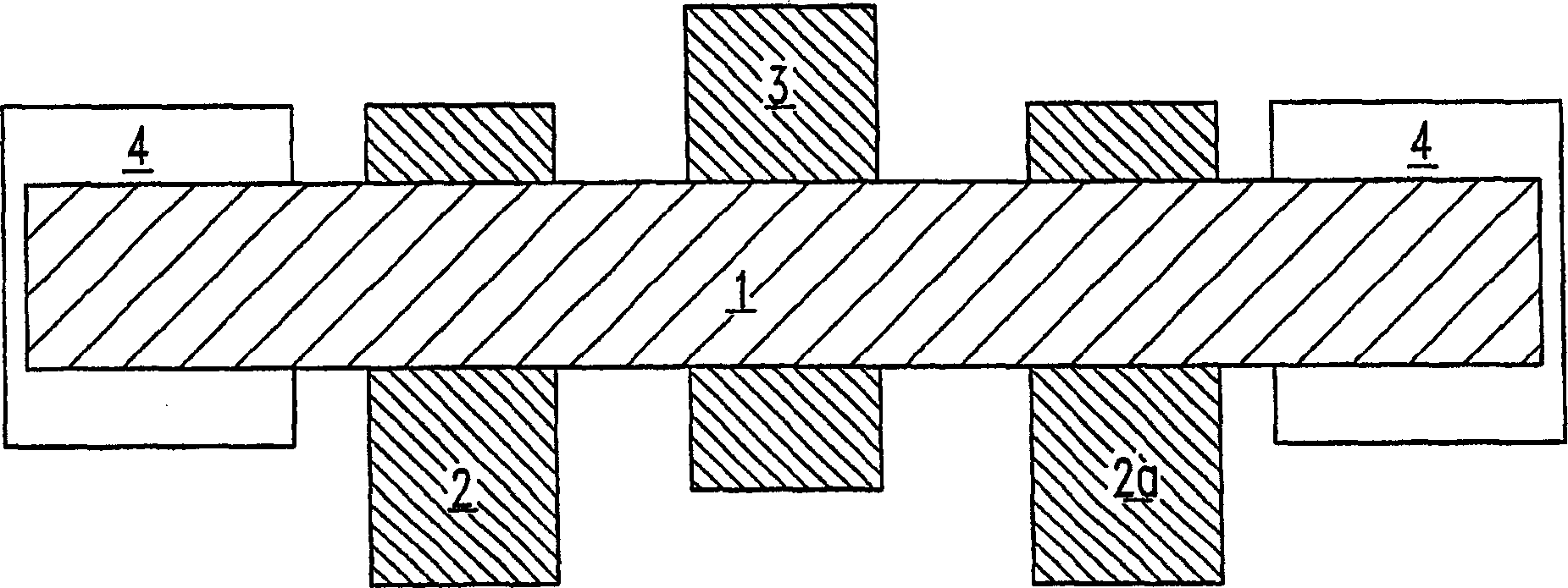 Method of fabricating micro-electromechanical switches on cmos compatible substrates