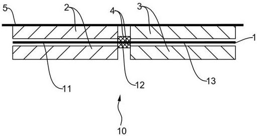 Bipolar electrode, laminated battery and preparation method of laminated battery