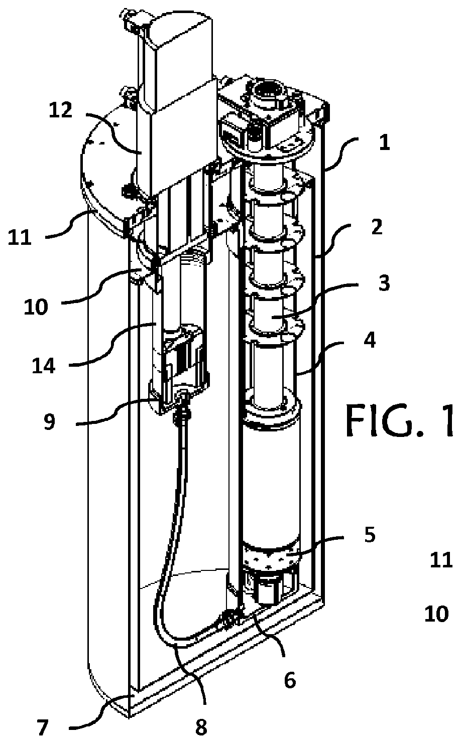 Vacuum isolated multi-well zero loss helium dewar