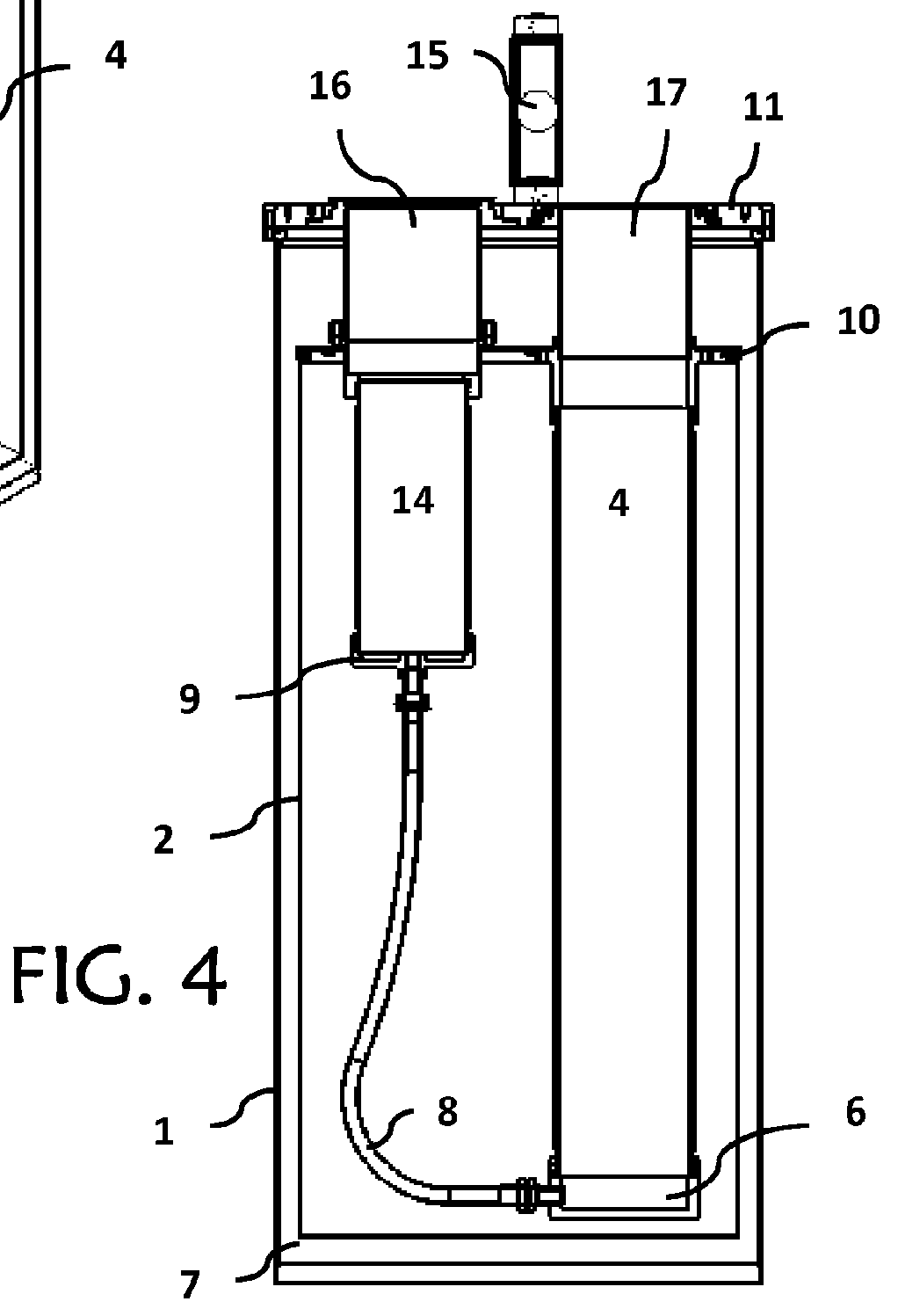 Vacuum isolated multi-well zero loss helium dewar