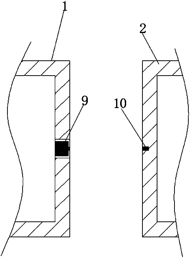 Automatic centering system for crane hanging over rail